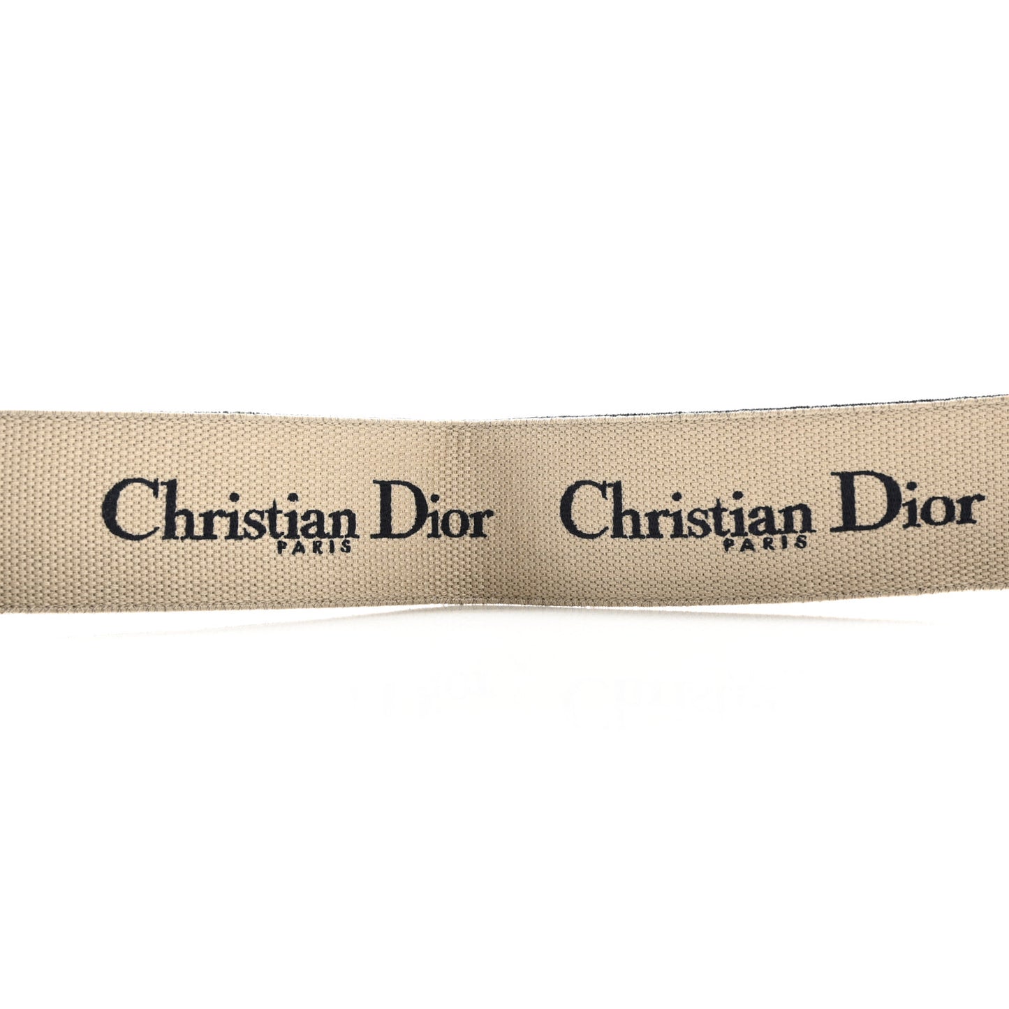 Canvas Embroidered Book Belt 75 30 Bleu