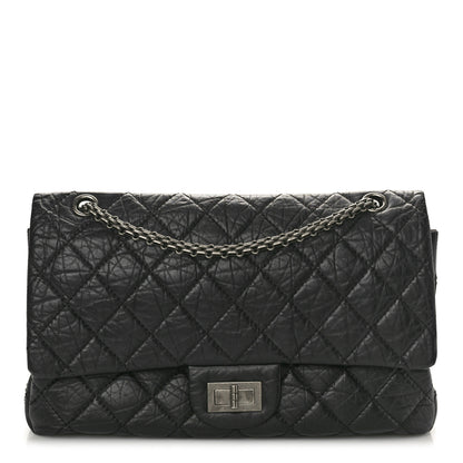 Chanel Aged Calfskin Quilted 2.55 Reissue 227 Flap Black 1 of 11