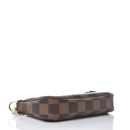 Louis Vuitton Damier Ebene Mini Pochette Accessories 4 of 7
