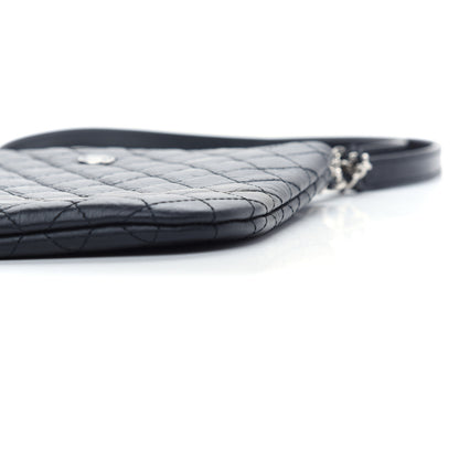 Chanel Calfskin Quilted Crossbody Bag Black 9 of 9