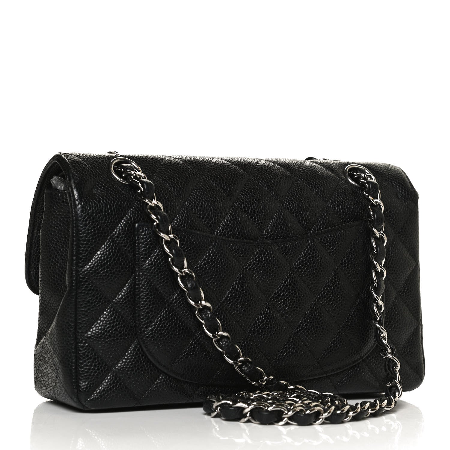 Chanel Caviar Quilted Small Double Flap Black 3 of 12