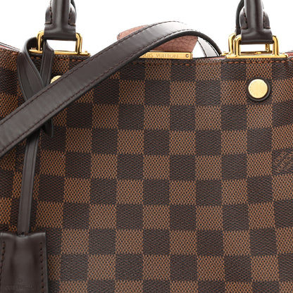Louis Vuitton Damier Ebene Cuir Taurillon Brittany Magnolia 8 of 11