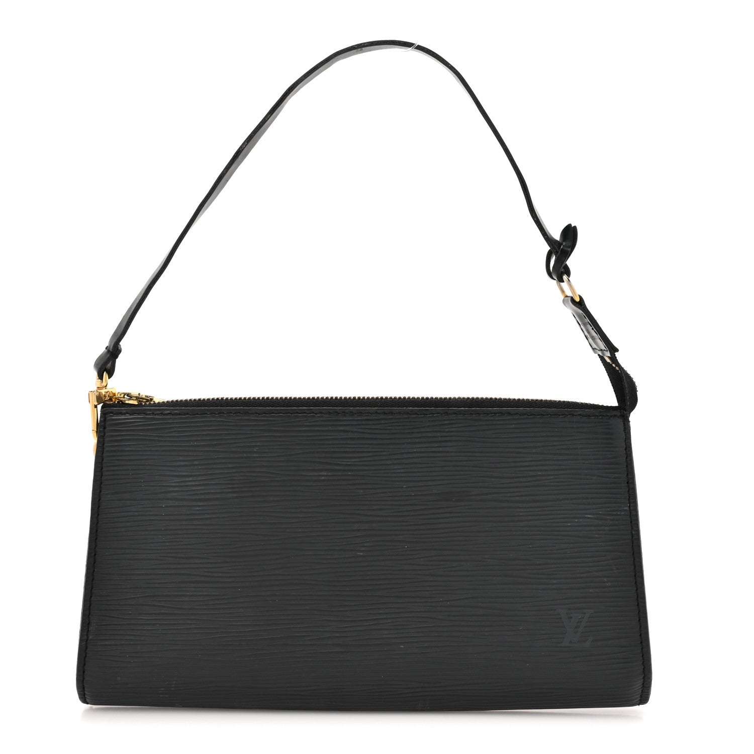 Louis Vuitton Epi Pochette Accessories 21 Black 1 of 16