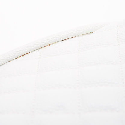Chanel Caviar Quilted Timeless Clutch White 13 of 14