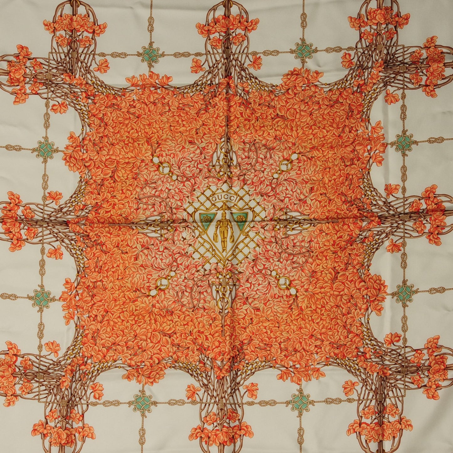 Silk Hysteria Astrology Print Scarf Pink
