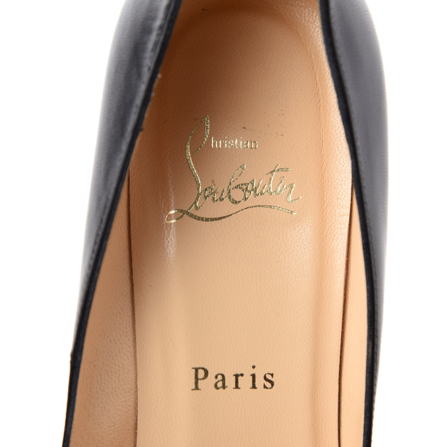 Christian Louboutin Shiny Nappa Pigalle 100 Pumps 38 Black 9 of 10