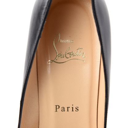 Christian Louboutin Shiny Nappa Pigalle 100 Pumps 38 Black 9 of 10