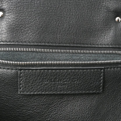 Balenciaga Veau Papier B4 Zip Around Tote Black 6 of 10
