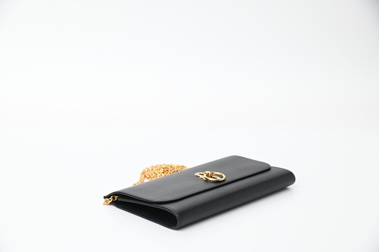Small Classic Grain Amberley Convertible Clutch Black