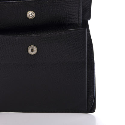 Prada Saffiano Bi-Fold Wallet Black 13 of 14