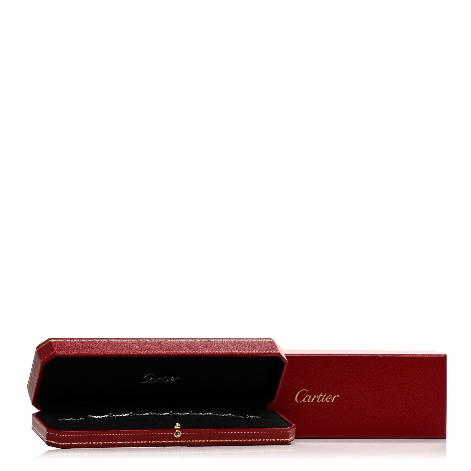 Cartier 18K White Gold LOVE Station bracelet 2 of 4