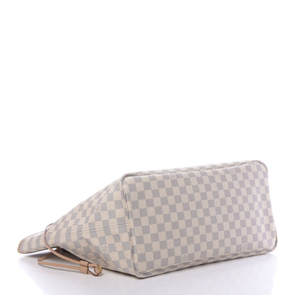 Louis Vuitton Damier Azur Neo Neverfull GM Rose Ballerine 4 of 10