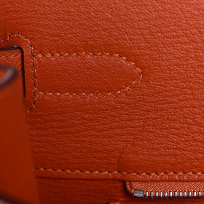 Hermes Epsom Birkin 35 Orange 30 of 37