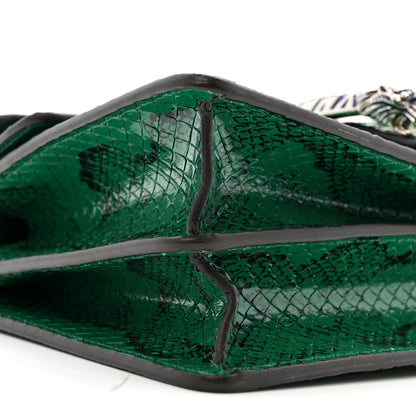 Gucci Snakeskin Small Dionysus Shoulder Bag Green 9 of 17