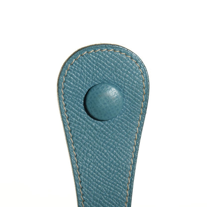 Hermes Courchevel Evelyne GM Blue Jean 6 of 15