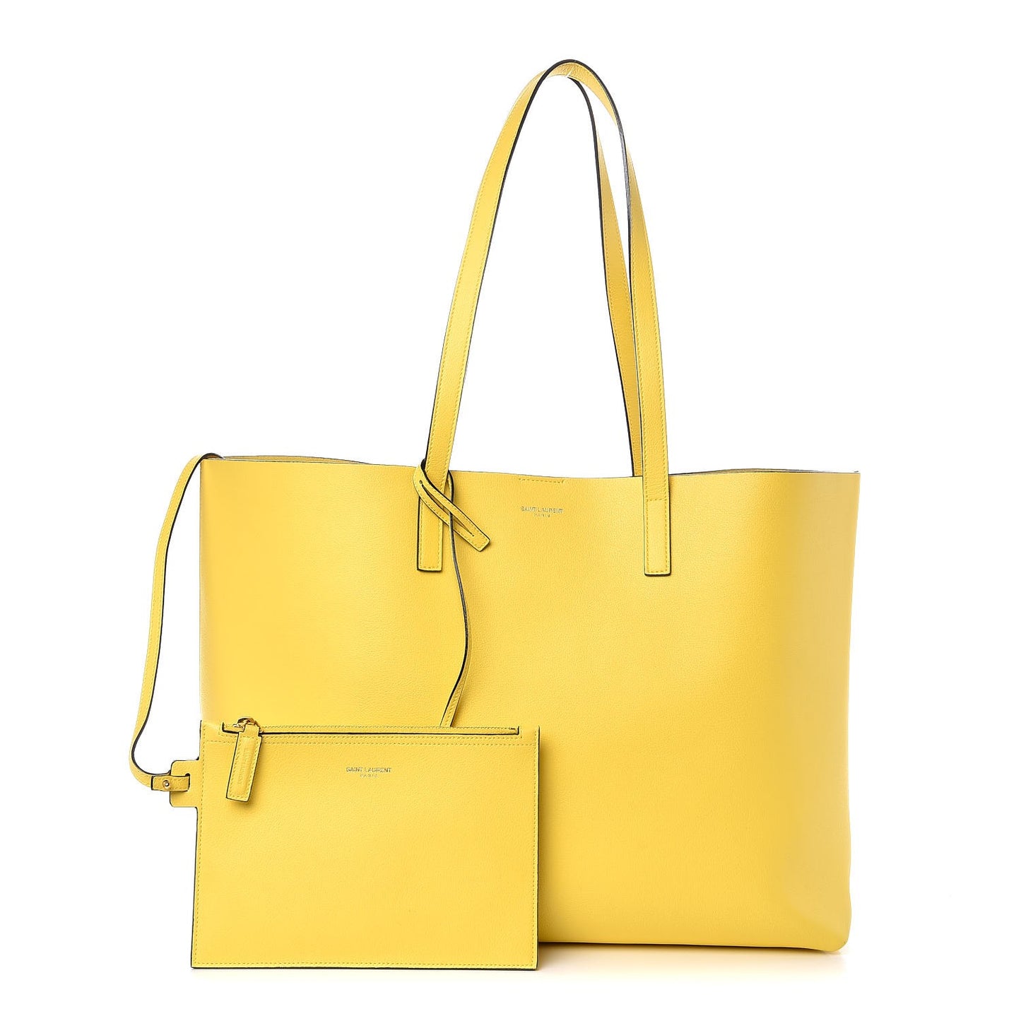 Calfskin Large Shopping Tote Soleil