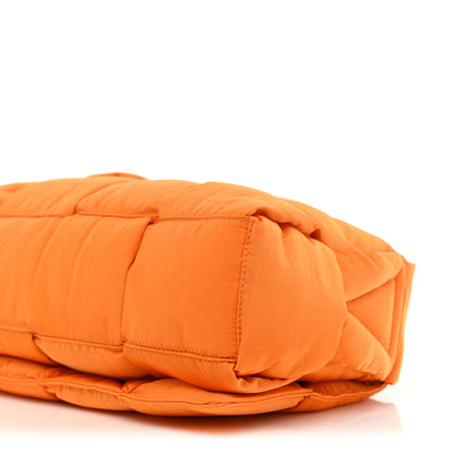 Bottega Veneta Nylon Intrecciato Padded Tech Cassette Bag Orange 9 of 9