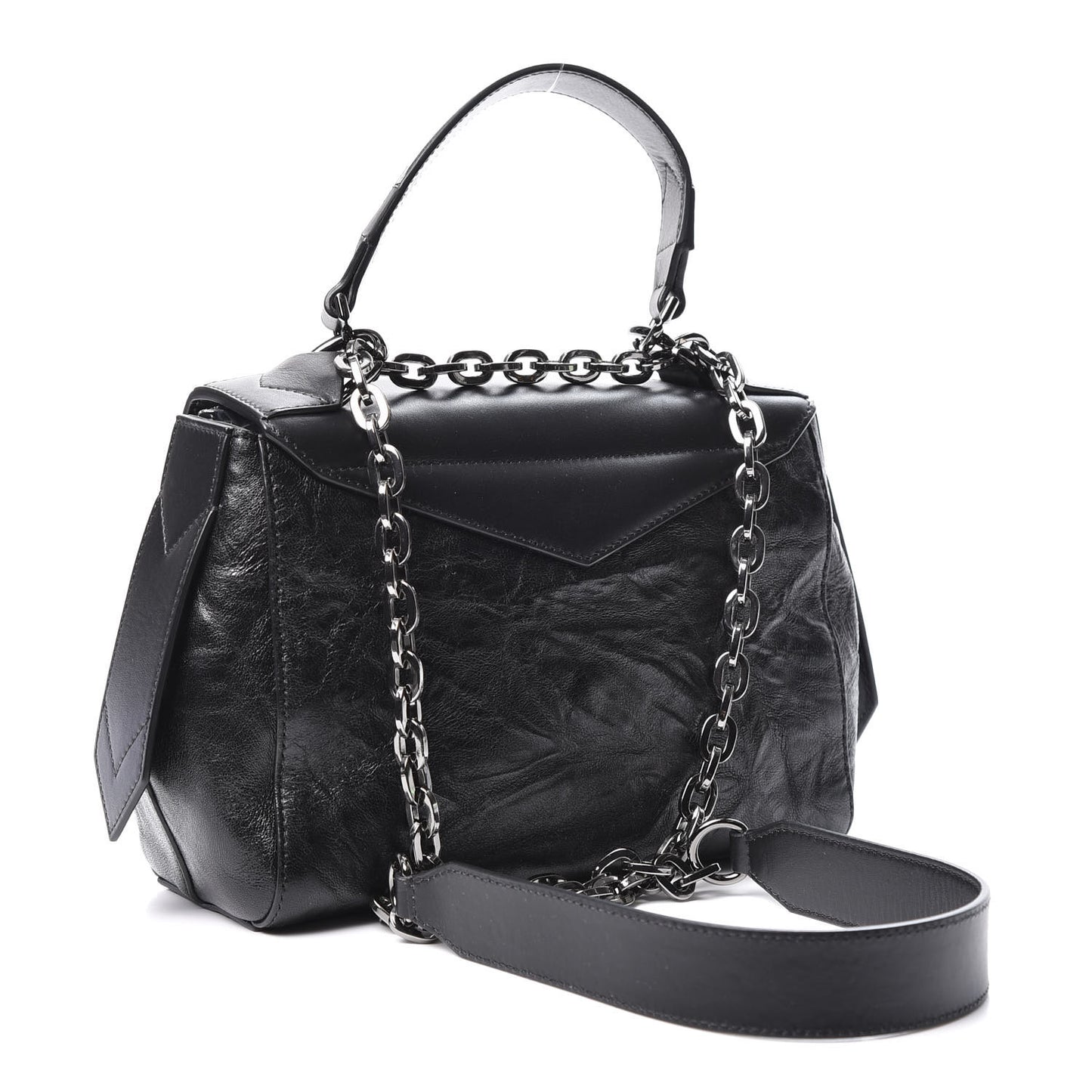 Calfskin ID Flap Black