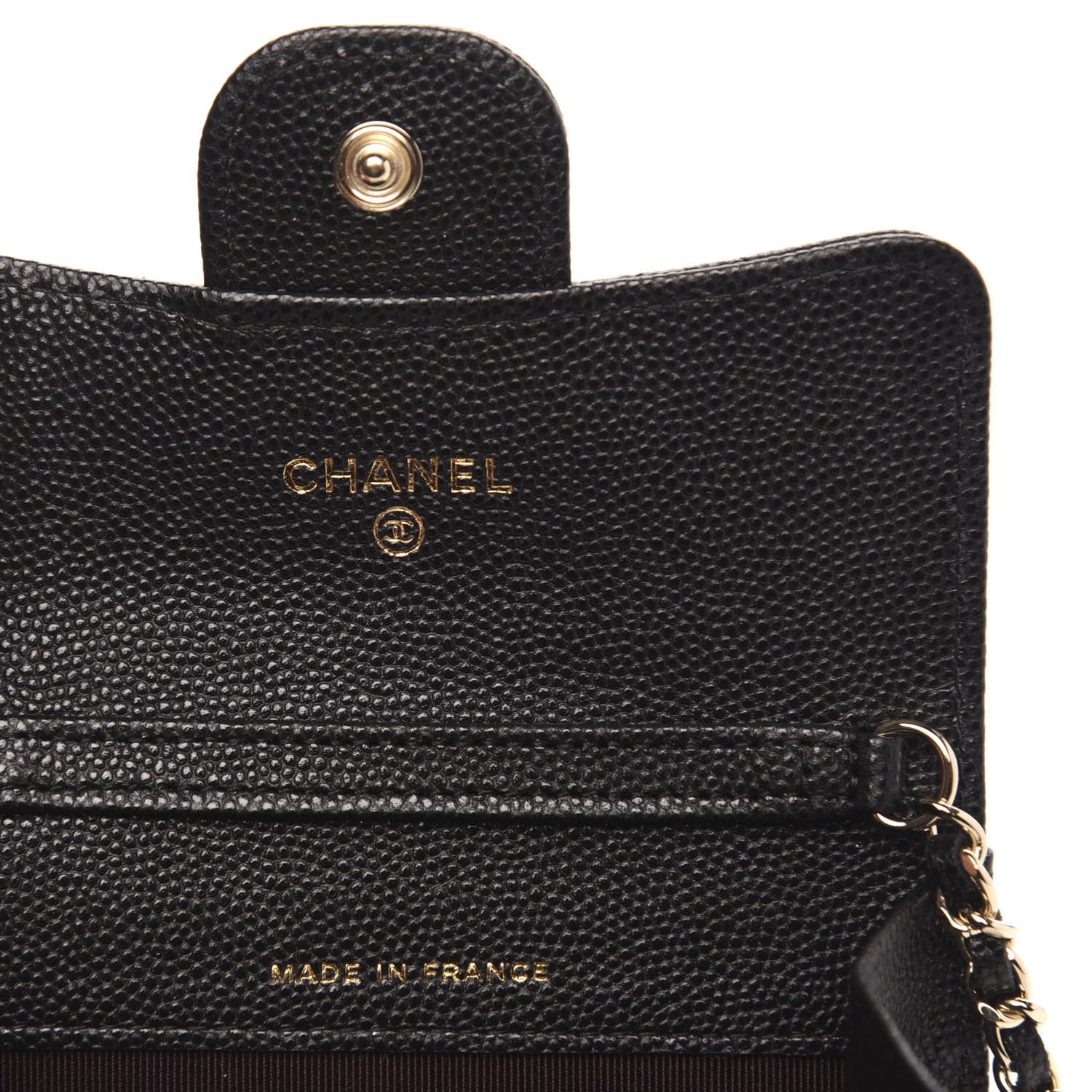 Chanel Caviar Quilted Flap Classic Belt Bag Black 6 of 11