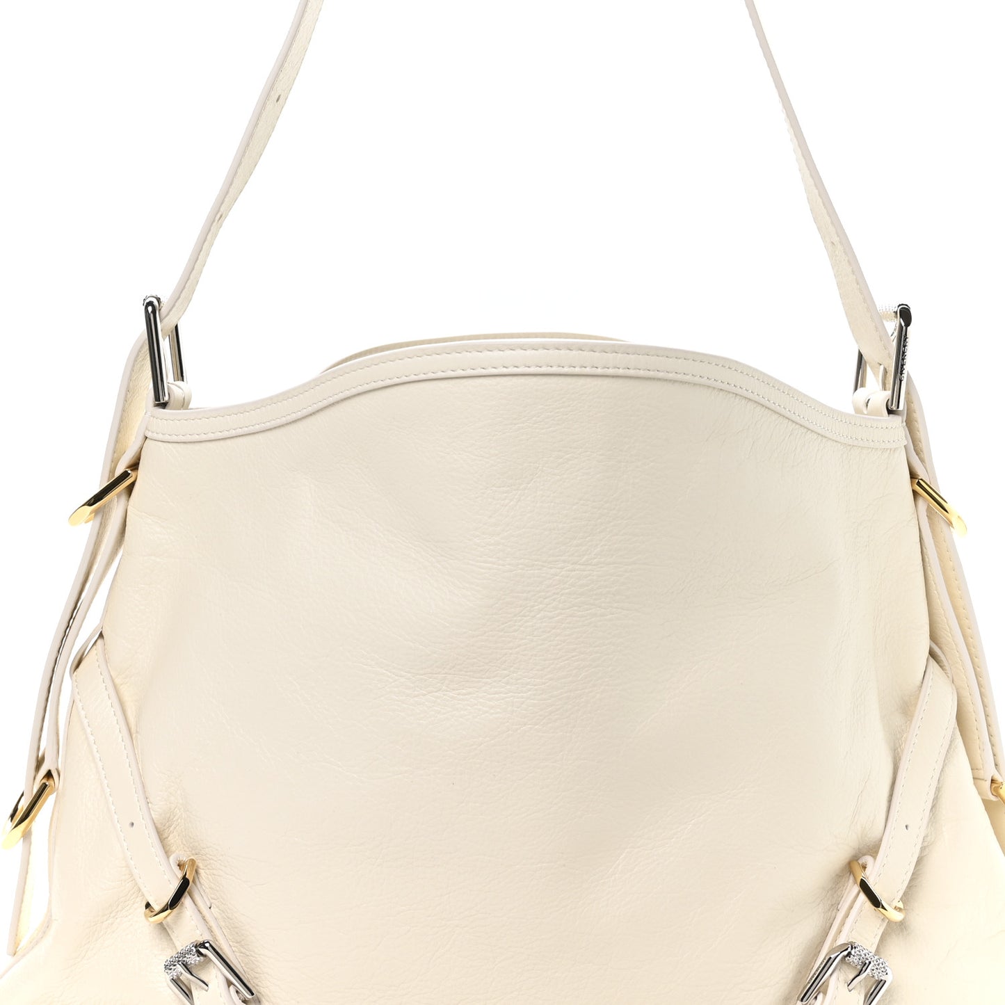 Calfskin Medium Voyou Bag Ivory