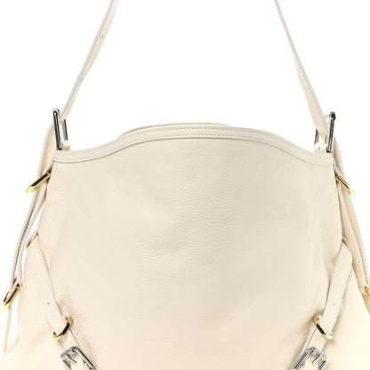 Givenchy Calfskin Medium Voyou Bag Ivory 8 of 10