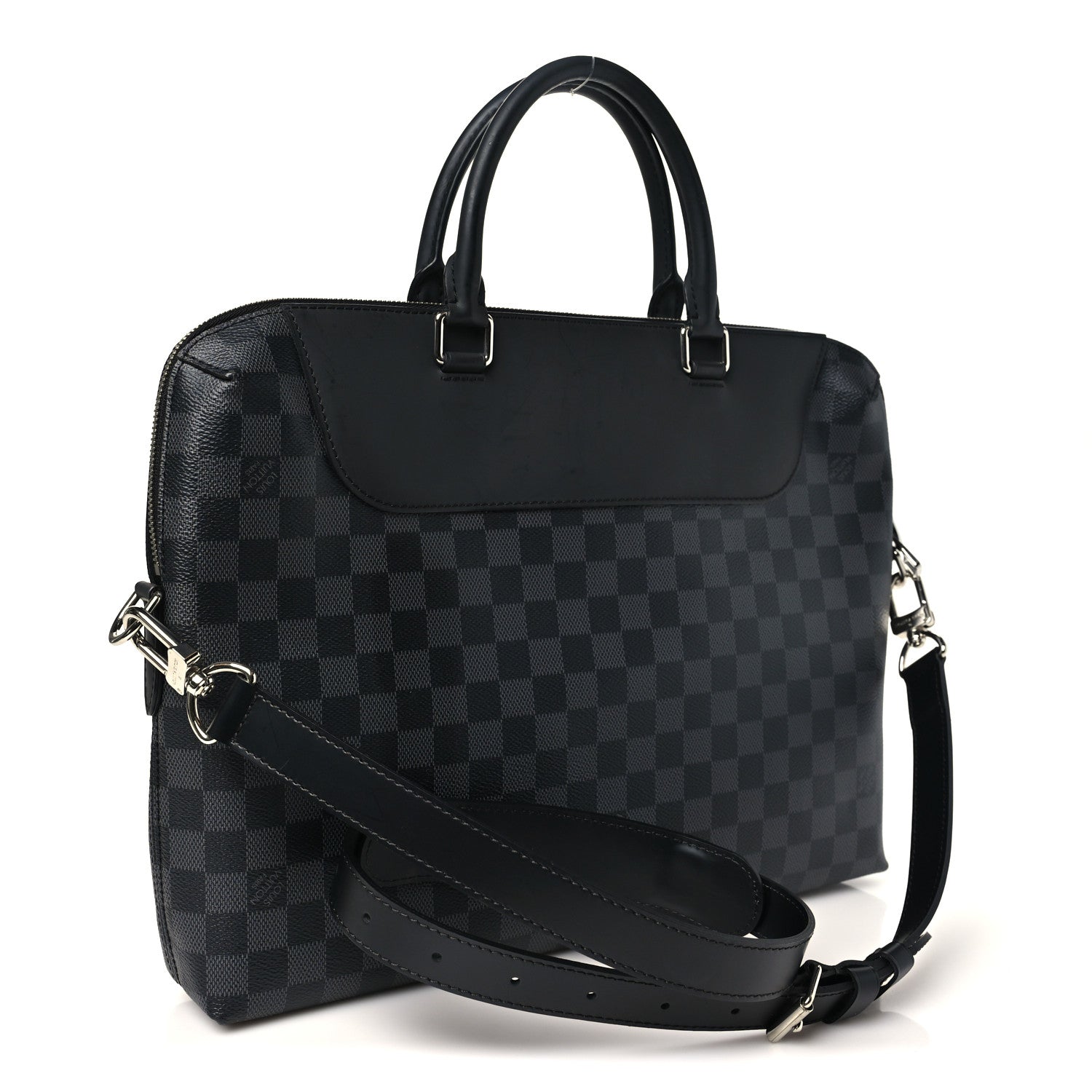 Louis Vuitton Damier Graphite Porte-Documents Jour 3 of 9