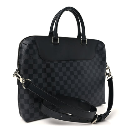 Louis Vuitton Damier Graphite Porte-Documents Jour 3 of 9