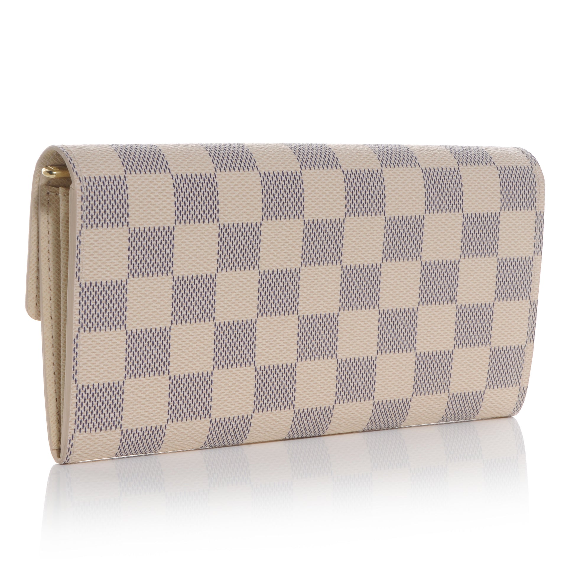 Louis Vuitton Damier Azur Sarah Wallet 3 of 8