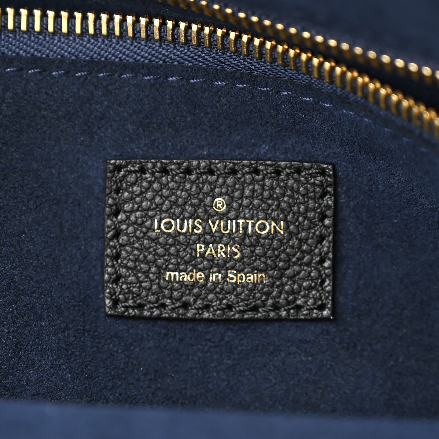 Louis Vuitton Empreinte Monogram Giant Neverfull MM Black 8 of 11