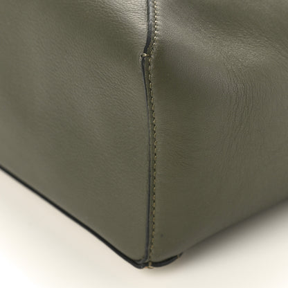Loewe Calfskin Small Puzzle Edge Bag Laurel Green Light Oat 9 of 9