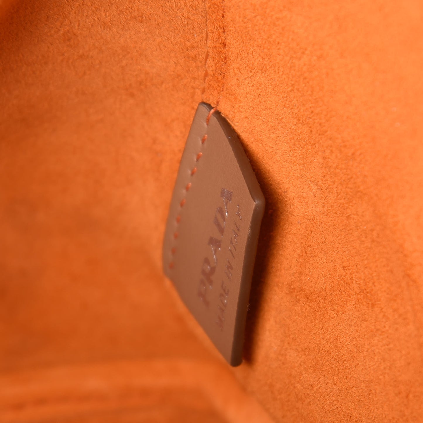 City Calfskin Bi-Color Large Galleria Double Zip Tote Caramel Orange