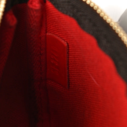 Louis Vuitton Monogram 2020 Christmas Animation Bumper Cars Mini Pochette Accessories Coquelicot 7 of 16
