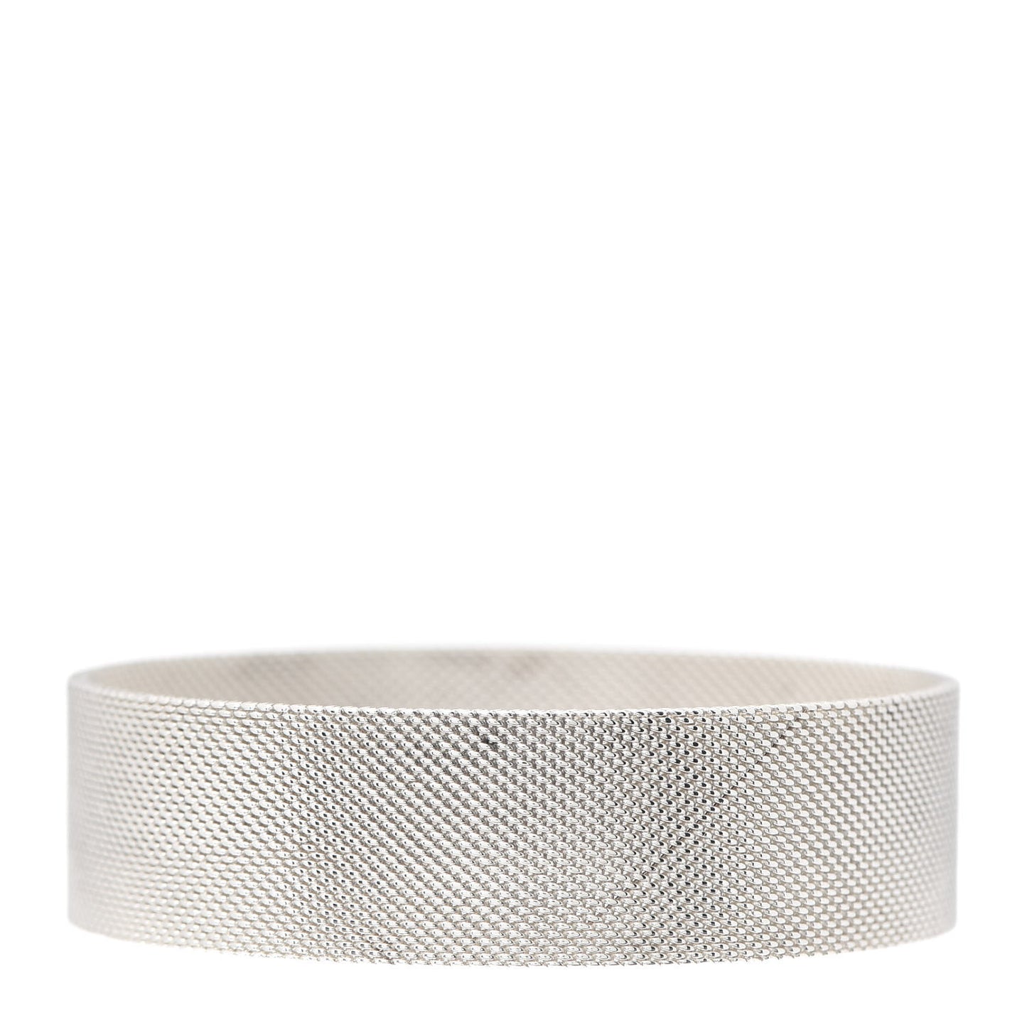 Sterling Silver Wide Mesh Somerset Bangle Bracelet