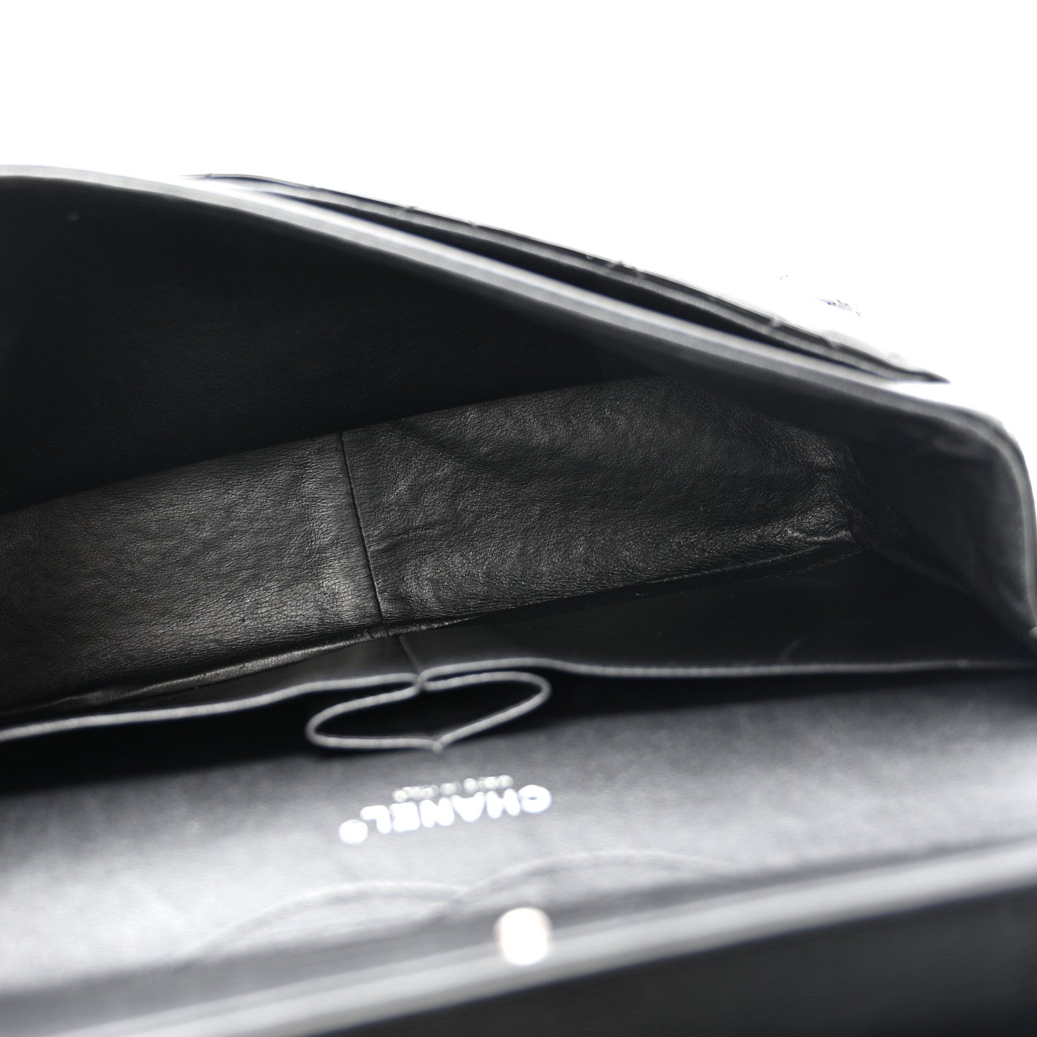 Chanel Patent Quilted Jumbo Double Flap Black 5 of 18