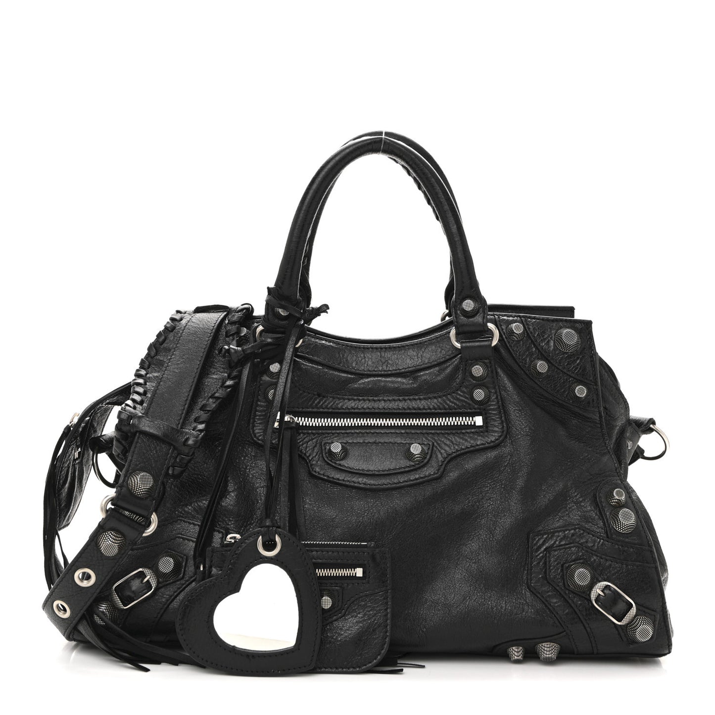 Agneau Arena Neo Cagole City Handbag Black