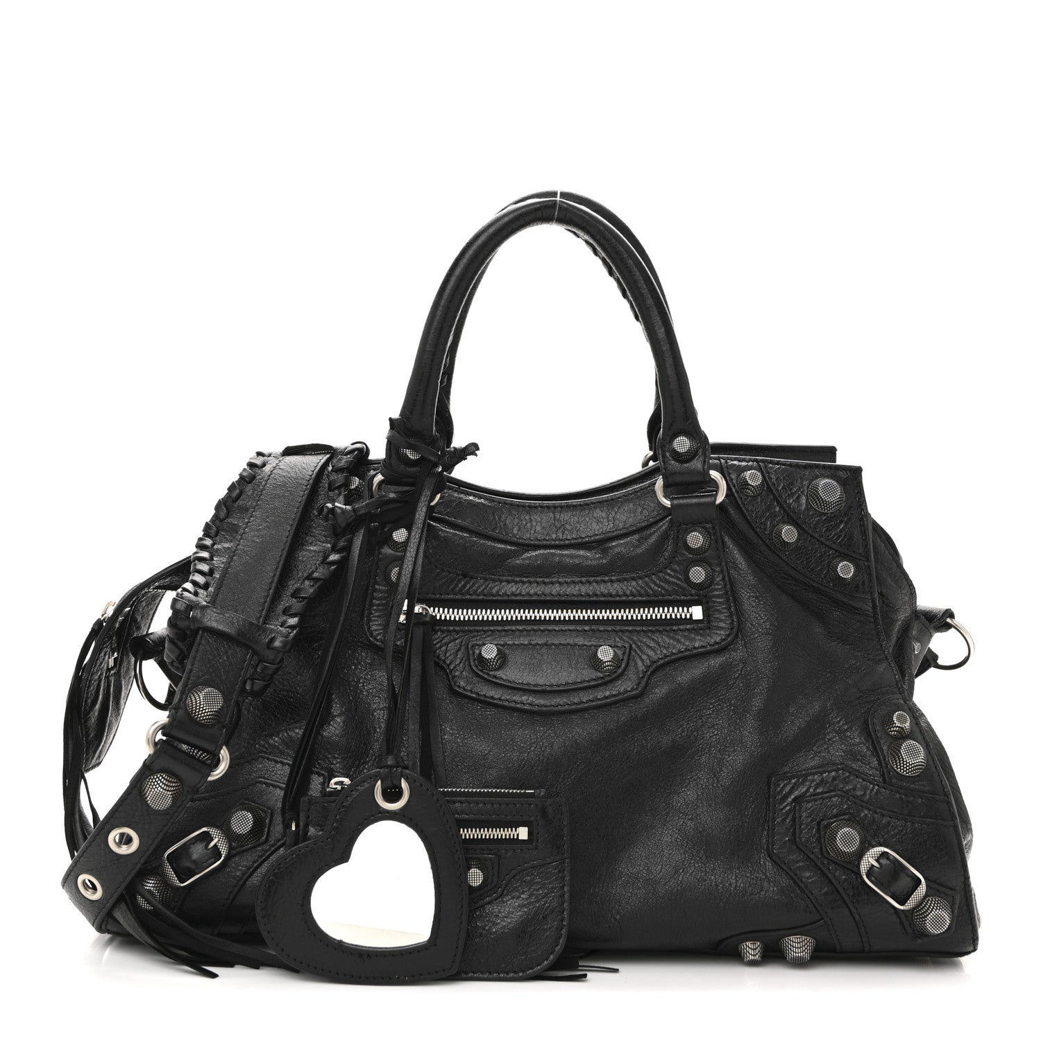 Balenciaga Agneau Arena Neo Cagole City Handbag Black 1 of 10