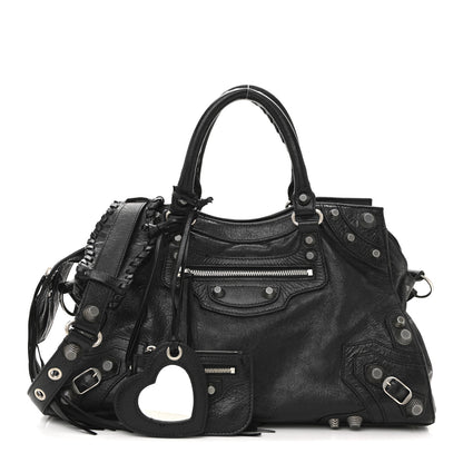 Balenciaga Agneau Arena Neo Cagole City Handbag Black 1 of 10