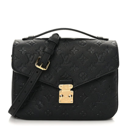 Louis Vuitton Empreinte Pochette Metis Black 1 of 9