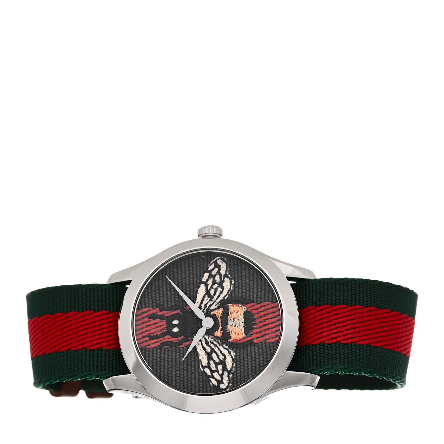 Stainless Steel Nylon 38mm Le Marche Des Merveilles Bee Quartz Watch Green