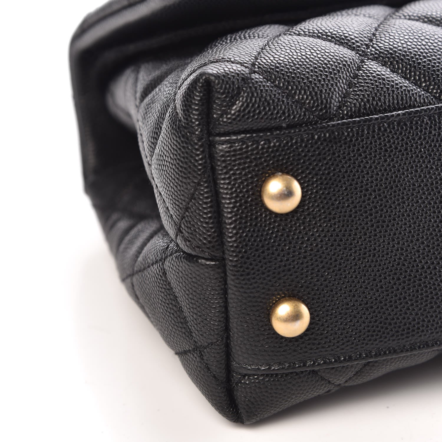 Chanel Caviar Quilted Mini Coco Handle Flap Black 8 of 10
