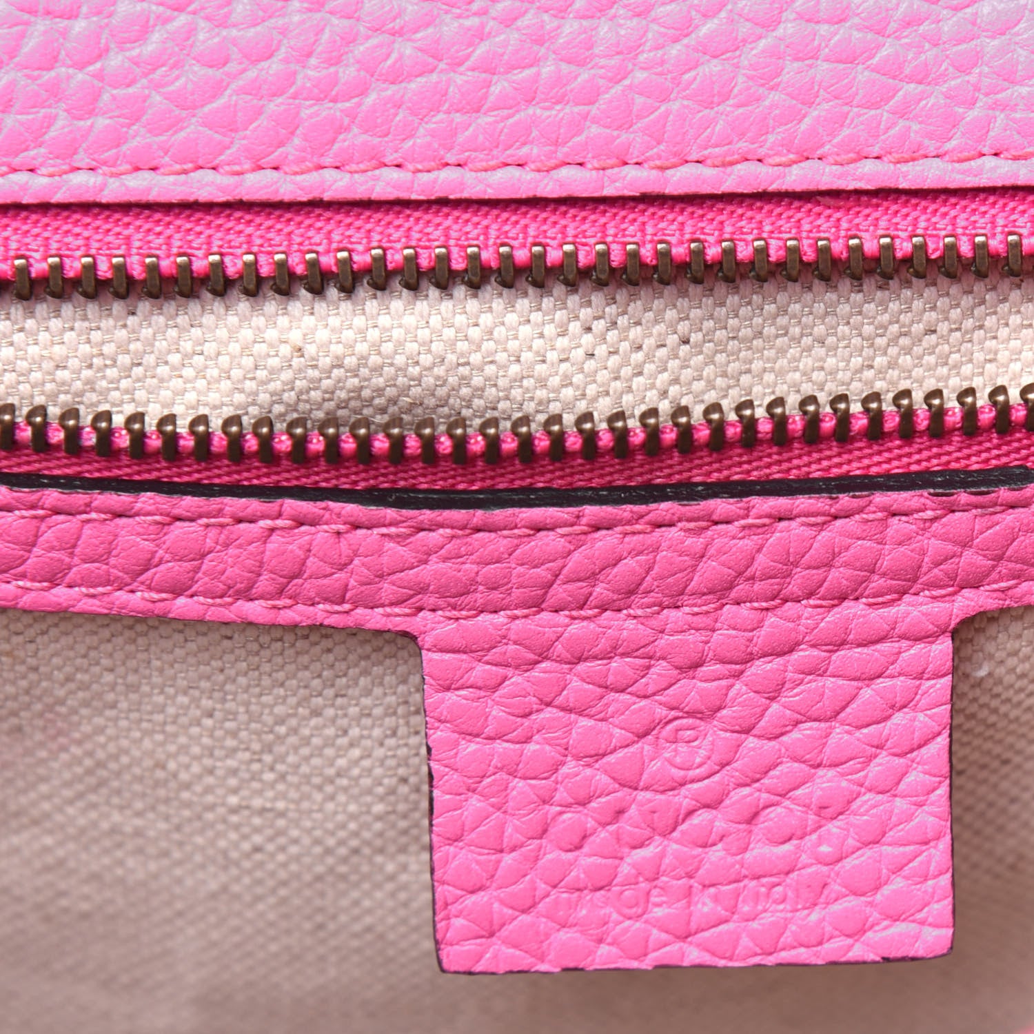 Gucci Calfskin Small GG Marmont Top Handle Bag Pink Tropical Flower 10 of 24