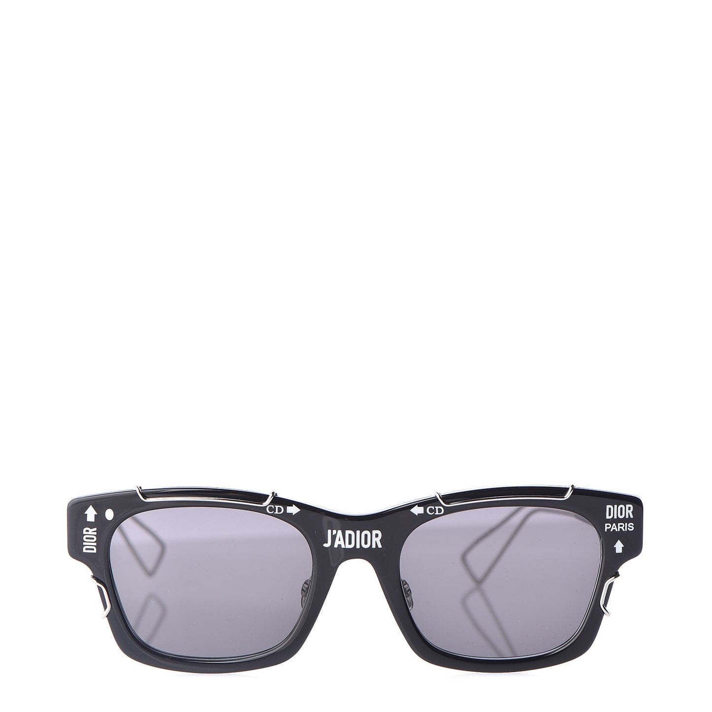 Acetate J'adior Sunglasses Black