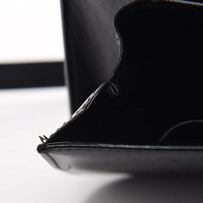 Celine Box Calfskin Medium Classic Box Flap Bag Black 8 of 30