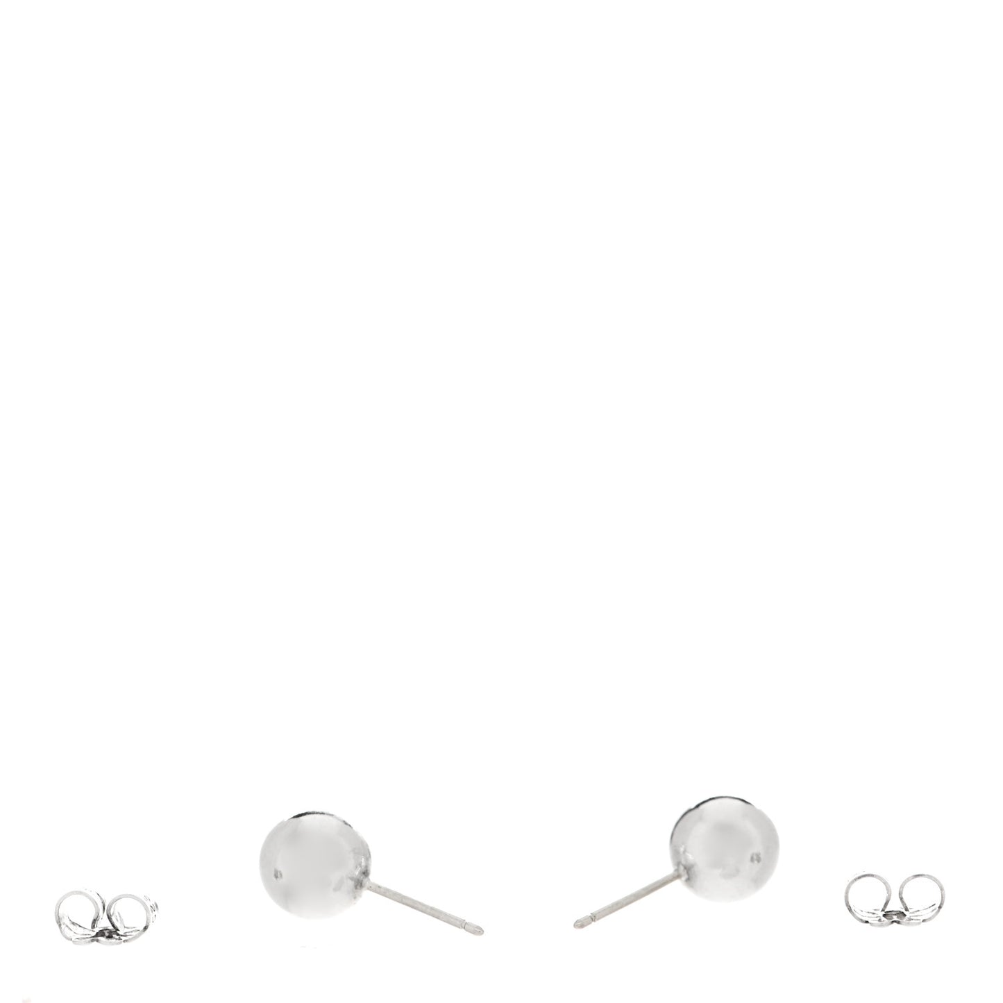 Sterling Silver 8mm HardWear Ball Earrings