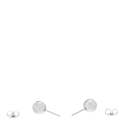 Tiffany Sterling Silver 8mm HardWear Ball Earrings 3 of 4
