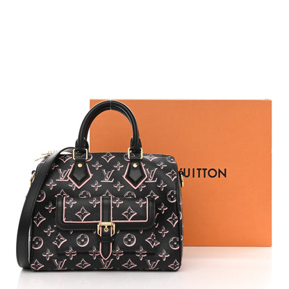 Louis Vuitton Monogram Fall for You Speedy Bandouliere 25 Black 10 of 10