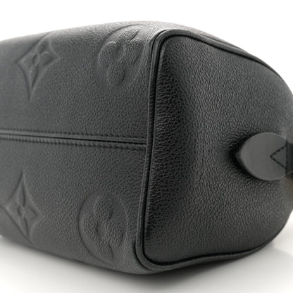 Louis Vuitton Empreinte Monogram Giant Speedy Bandouliere 20 Black 9 of 12