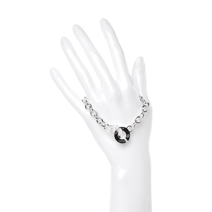 Tiffany Sterling Silver 1837 Circle Clasp Bracelet 2 of 6