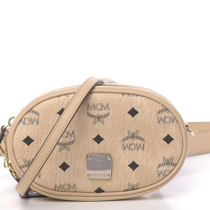 MCM Visetos Small Essential Belt Bag Beige 11 of 11
