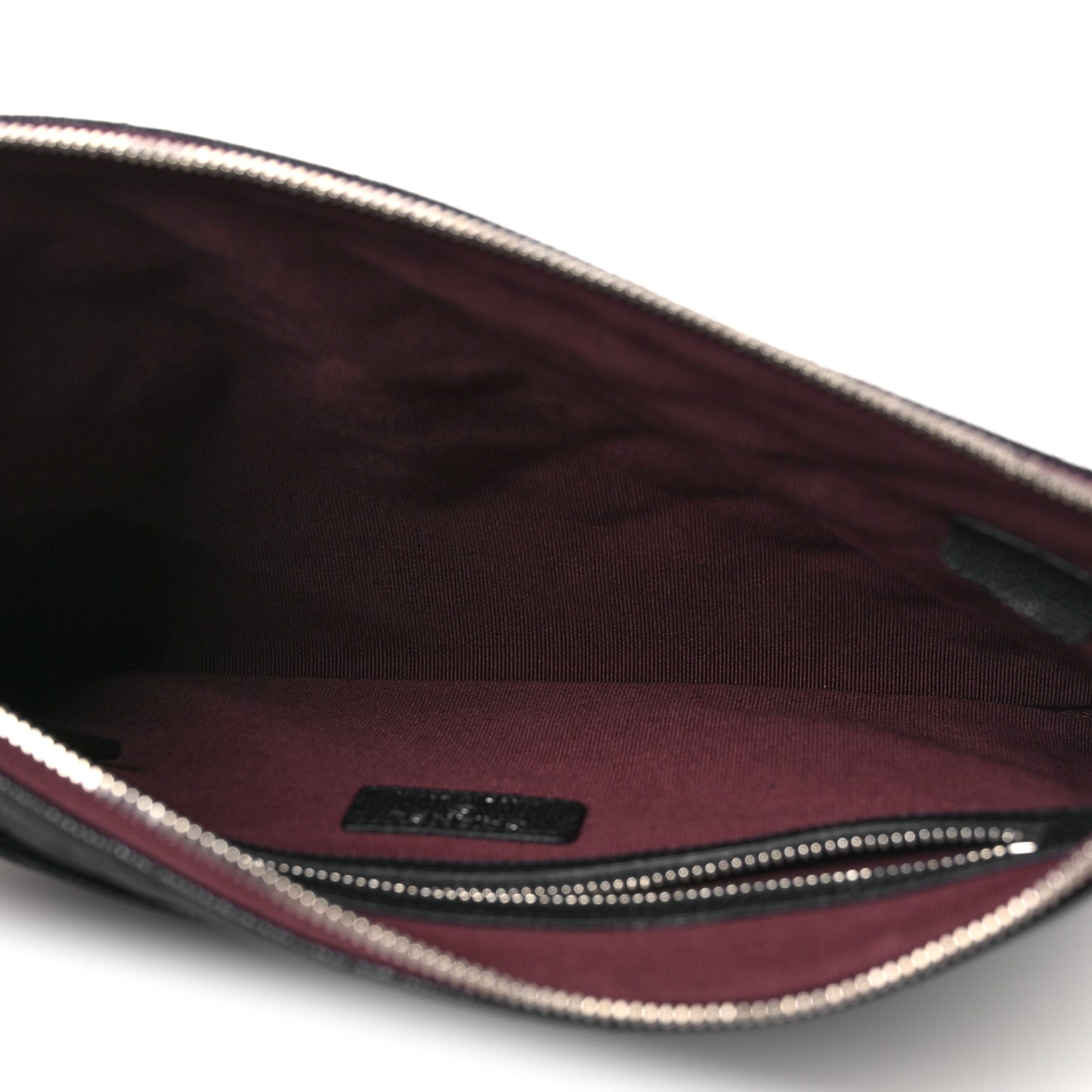 Caviar Quilted Medium Cosmetic Case Black